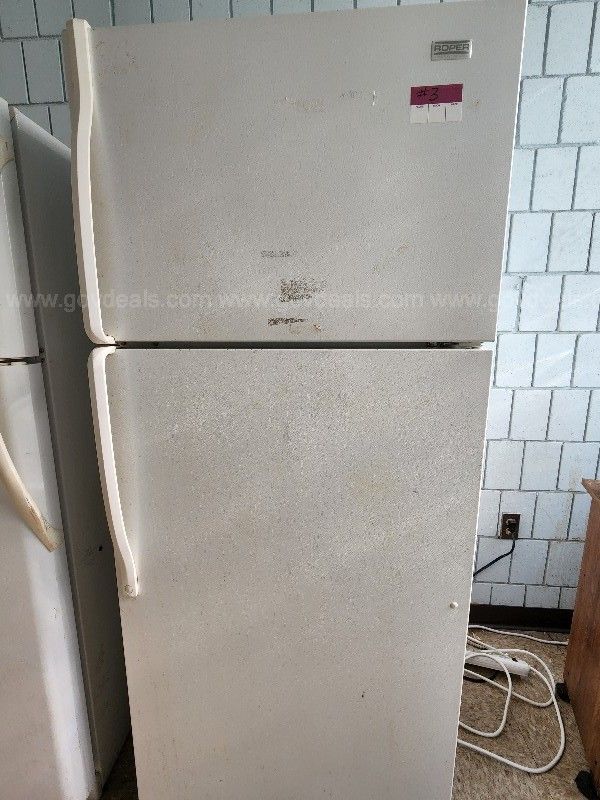 roper refrigerator model rt18bkxkq03