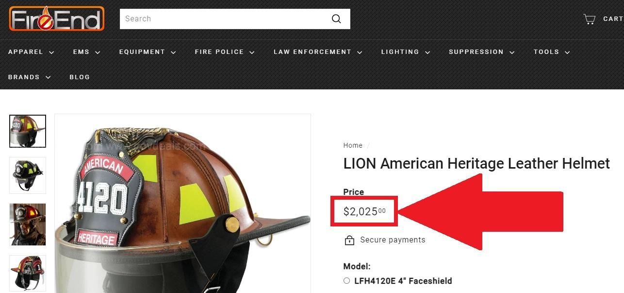 Lion american best sale heritage leather helmet