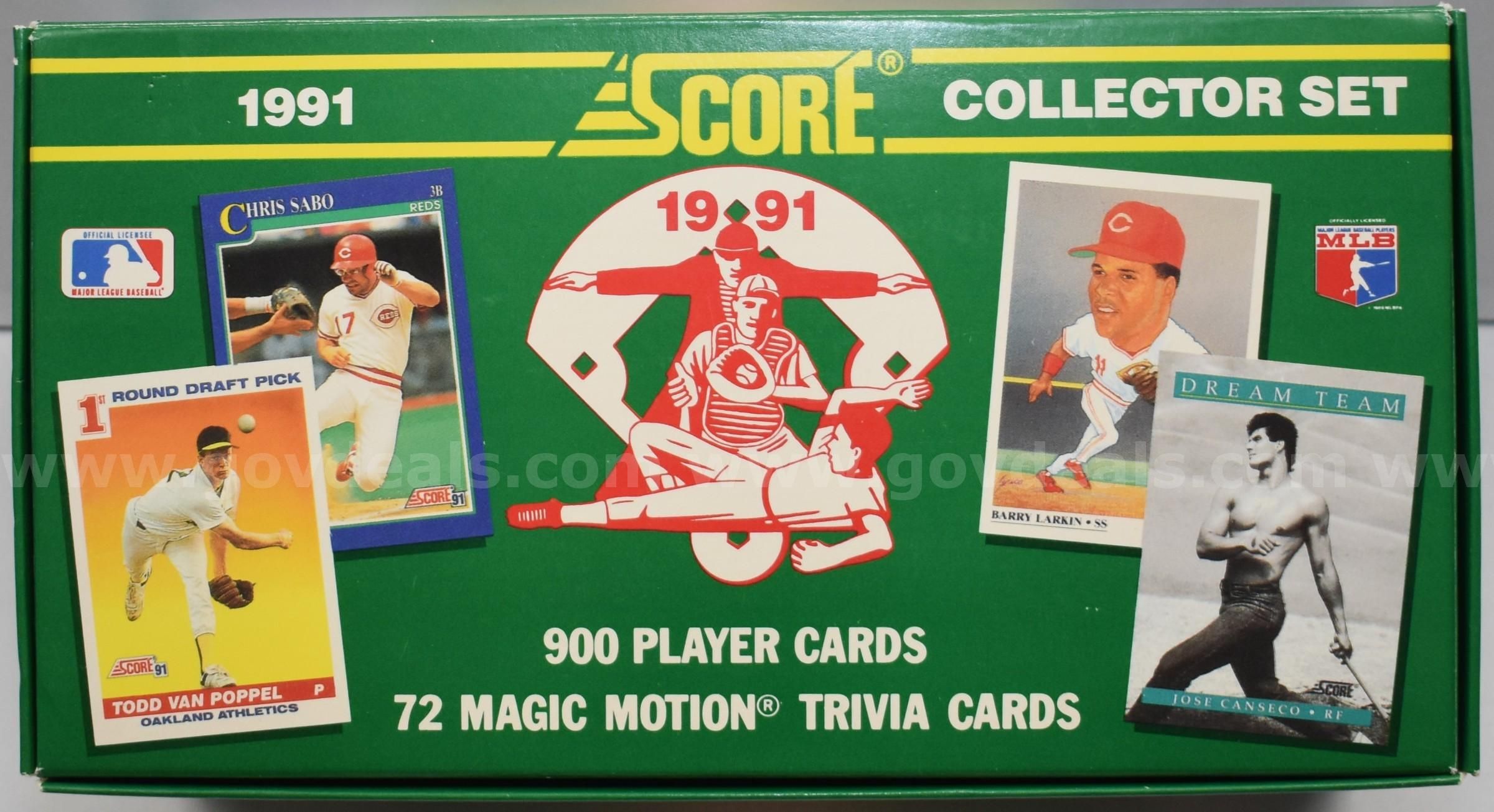BRAND NEW COMPLETE 1991 SCORE MAJOR LEAGUE BASEBALL CARD SET