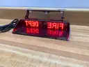 BRAND NEW FIRE DEPT DASH LIGHT MESSAGE SIGN LIKE WHELEN TALON  - WILL SHIP!!