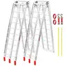 BRAND NEW PAIR ALUMINUM 1500 LB MOTORCYCLE ATV GARDEN TRACTOR LODING RAMPS - CAN SHIP!!!