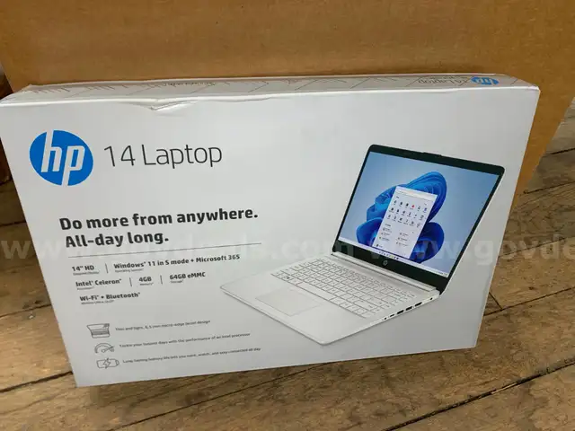 NEW HP 14&#x22; LAPTOP   - WILL SHIP!!