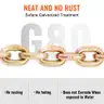 PAIR OF BRAND NEW 20 FOOT 5/16&#x22; DOT CERT BINDER / TOW CHAINS WITH HOOKS - CAN SHIP!!