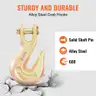 PAIR OF BRAND NEW 20 FOOT 5/16&#x22; DOT CERT BINDER / TOW CHAINS WITH HOOKS - CAN SHIP!!
