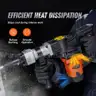 BRAND NEW COMPACT DEMO DEMOLITION JACK HAMMER WITH BITS &#x26; CARRY CASE - CAN SHIP!!