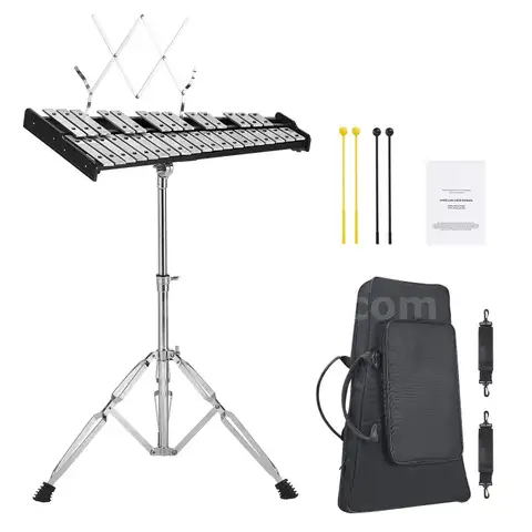 BRAND NEW 32 NOTE GLOCKENSPIEL XYLOPHONE BELL KIT WITH STAND AND CARRY BAG - $35 FLAT RATE SHIPPING!!!