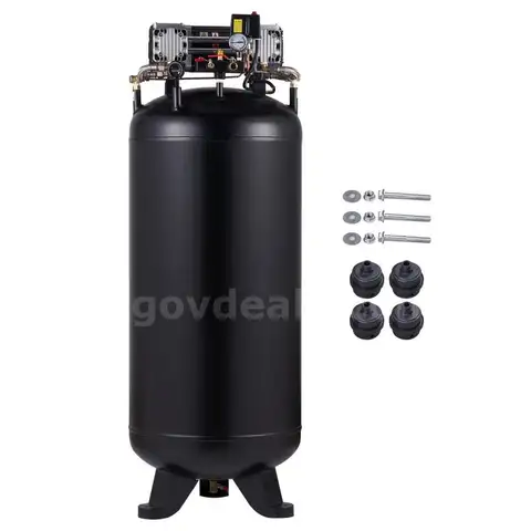 BRAND NEW 80 GALLON 6.5 HORSEPOWER 2 STAGE SHOP AIR COMPRESSOR - $70 FLAT RATE SHIPPING!!