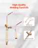 BRAND NEW 14 PIECE OXYGEN OXY ACETYLENE WELDING / CUTTING TORCH SET - CAN SHIP!!