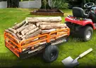 BRAND NEW HEAVY DUTY ATV TRACTOR MOWER DUMP TRAILER - $50 FLAT RATE SHIPPING!!