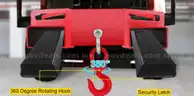 BRAND NEW FORKLIFT FORK LIFTING HOIST HOOK CRANE - $40 FLAT RATE SHIPPING!!!