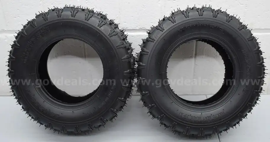 BRAND NEW PAIR OF GO-CART / MINI BIKE MOWER TRACTOR TIRES - CAN SHIP!!!