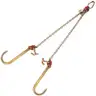 BRAND NEW TOW TRUCK FLATBED ROLLBACK J HOOKS BRIDLE T R MINI J - CAN SHIP!!