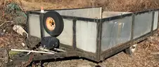 6 FOOT x 9.5 FOOT UTILITY TRAILER - LOCAL PICK UP