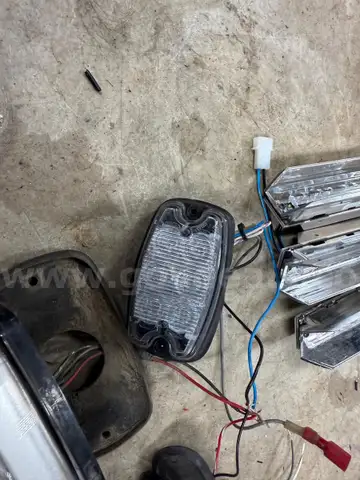 LOT OF TESTED AND WORKING MISC WHELEN LOT JUSTICE PARTS M4 M2 POLICE FIRE EMS - CAN SHIP