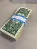 LOT OF 100 UNSEARCHED 1$  DOLLAR BILLS CURRENCY MONEY - WILL SHIP!! MA
