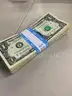 LOT OF 100 UNSEARCHED 1$  DOLLAR BILLS CURRENCY MONEY - WILL SHIP!! MA