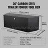 BRAND NEW STEEL TRAILER TONGUE STORAGE UTILITY BOX - CAN SHIP!!