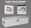 BRAND NEW ALUMINUM DIAMOND PLATE STORAGE UTILITY BOX - CAN SHIP!!