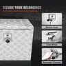 BRAND NEW ALUMINUM DIAMOND PLATE UNDERBODY STORAGE UTILITY BOX - CAN SHIP!!