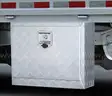 BRAND NEW ALUMINUM DIAMOND PLATE UNDERBODY STORAGE UTILITY BOX - CAN SHIP!!