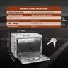 BRAND NEW ALUMINUM DIAMOND PLATE UNDERBODY STORAGE UTILITY BOX - CAN SHIP!!