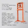 BRAND NEW 12 TON H-FRAME HYDRAULIC GARAGE SHOP FLOOR PRESS- CAN SHIP!!!