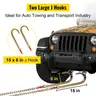 PAIR OF BRAND NEW TOW TRUCK FLATBED ROLLBACK J HOOKS BRIDLE T R MINI J - CAN SHIP!!