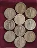 LOT OF 10 REAL SILVER US U.S. UNITED STATES MERCURY DIMES!! - CAN SHIP!!!