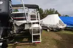 READY TO USE ONE OWNER 2012 Sun Tracker FB 22 (Fishing Barge 22) WILL SHIP MAINE