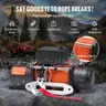BRAND NEW 13,500 LB WINCH WITH REMOTE &#x26; SYNTHETIC ROPE JEEP OFF ROAD TOW TRUCK - CAN SHIP!!!