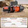 BRAND NEW 13,500 LB WINCH WITH REMOTE &#x26; SYNTHETIC ROPE JEEP OFF ROAD TOW TRUCK - CAN SHIP!!!