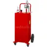 BRAND NEW 30 GALLON STEEL FUEL CADDY TRANSFER TANK WITH PUMP &#x26; HOSE - CAN SHIP!!