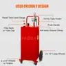 BRAND NEW 30 GALLON STEEL FUEL CADDY TRANSFER TANK WITH PUMP &#x26; HOSE - CAN SHIP!!