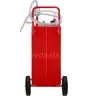 BRAND NEW 30 GALLON STEEL FUEL CADDY TRANSFER TANK WITH PUMP &#x26; HOSE - CAN SHIP!!