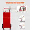 BRAND NEW 30 GALLON STEEL FUEL CADDY TRANSFER TANK WITH PUMP &#x26; HOSE - CAN SHIP!!