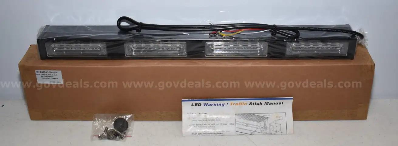 BRAND NEW - CHOICE OF COLOR - BROOKING TECHNOLOGIES COMMANDER XL6 LED BAR - CAN SHIP!!