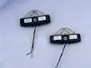 ONE RED ONE BLUE WHELEN IONV1 ION V LEDS POLICE FIRE EMS TOW SECURITY - CAN SHIP!!