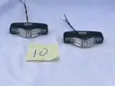 ONE RED ONE BLUE WHELEN IONV1 ION V LEDS POLICE FIRE EMS TOW SECURITY - CAN SHIP!!