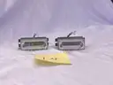 TWO BLUE WHELEN LINZ6 LINEAR LED LIGHTS POLICE FIRE EMS TOW SECURITY - CAN SHIP!!