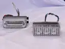 ONE RED LINZ6 ONE BLUE TIR3 WHELEN LINEAR LED LIGHTS POLICE FIRE EMS TOW SECURITY - CAN SHIP!!