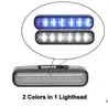 TWO BLUE/WHITE WHELEN I2E DUO ION LINEAR LIGHT POLICE FIRE EMS TOW SECURITY - CAN SHIP!! #23