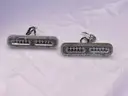 TWO BLUE WHELEN TLI2B T-SERIES LINEAR LIGHT POLICE FIRE EMS TOW SECURITY - CAN SHIP!! #25