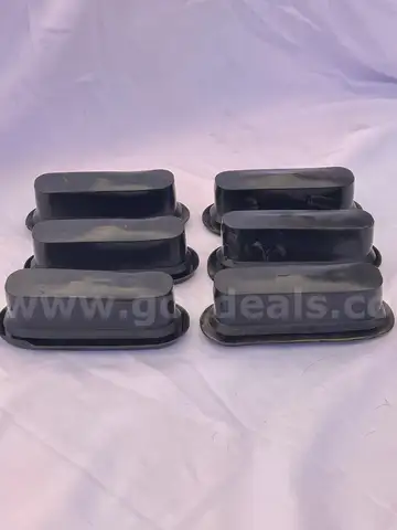 6 BLACK BODY GROMMET MOUNT FOR ION SERIES LED LIGHT WHELEN POLICE FIRE EMS TOW SECURITY - CAN SHIP!! #24