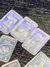 LOT OF 10 1G 0.999 FINE PURE SILVER BARS/ INGOTS - WILL SHIP!! MA