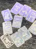 LOT OF 10 1G 0.999 FINE PURE SILVER BARS/ INGOTS - WILL SHIP!! MA