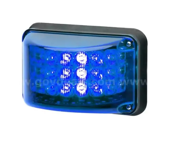 ONE BLUE WHELEN 6RBBC ROTA-BEAM BLUE LIGHT POLICE FIRE EMS TOW SECURITY - CAN SHIP!! #61