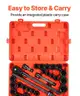 BRAND NEW 27 PIECE 3/4&#x22; METRIC AND STANDARD IMPACT SOCKET TOOL SET - CAN SHIP!!!