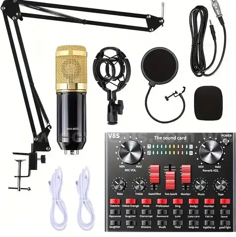 BRAND NEW PODCAST AUDIO EQUIPMENT BUNDLE YOUTUBE TICTOC PS4 XBOX - CAN SHIP!!