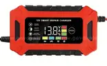 BRAND NEW 12 VOLT BATTERY CHARGER MAINTAINER CARTRUCK MOTORCYCLE - CAN SHIP!!!