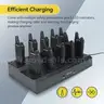 BRAND NEW SET OF 10 TWO WAY RADIOS WITH GANG CHARGER - SCHOOLS- RETAIL - CAN SHIP!!!